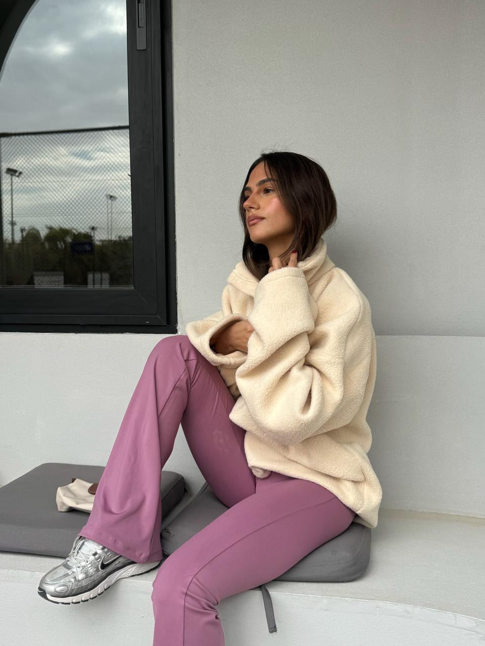 Cloud Zip Up Sweater