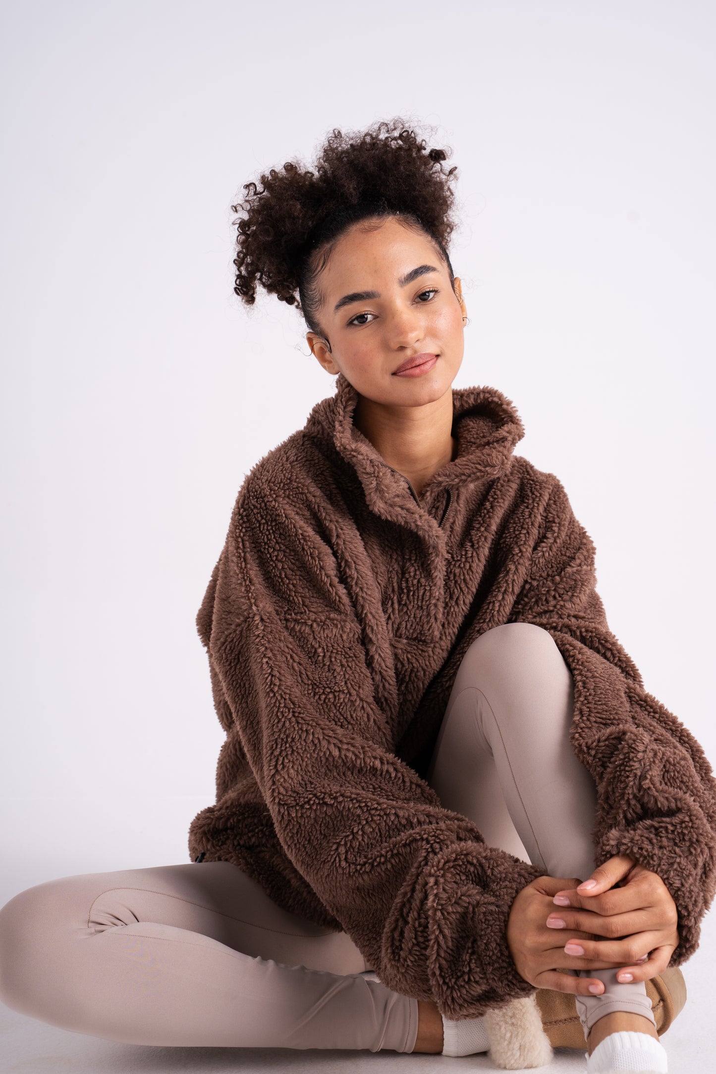 Cloud Zip Up Sweater