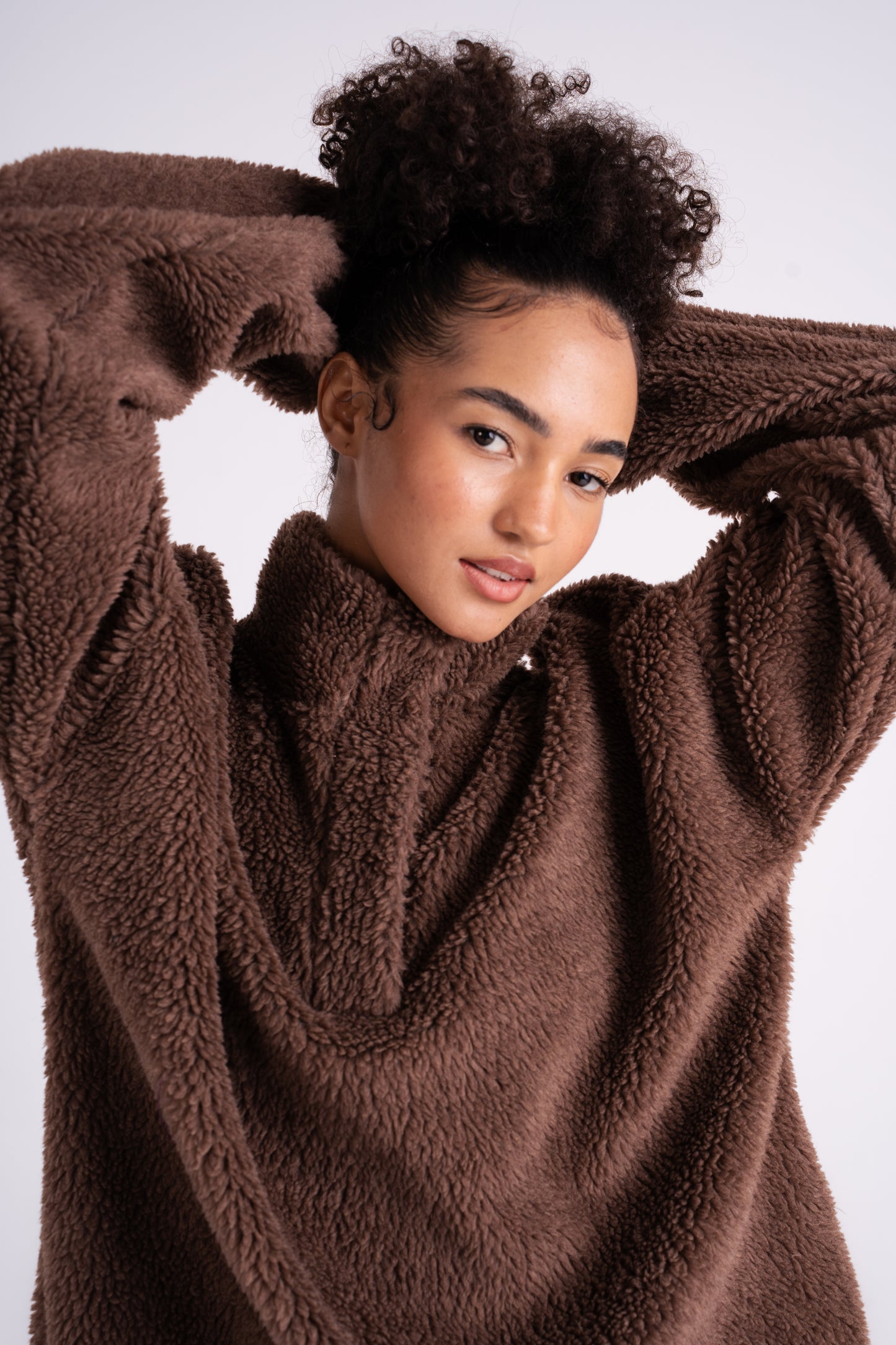 Cloud Zip Up Sweater