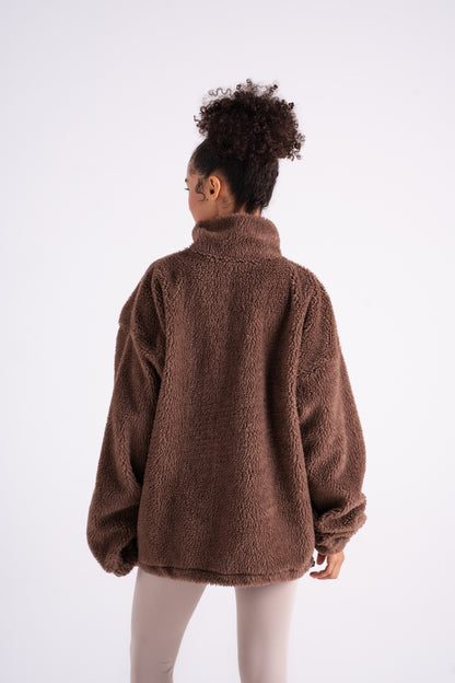 Cloud Zip Up Sweater