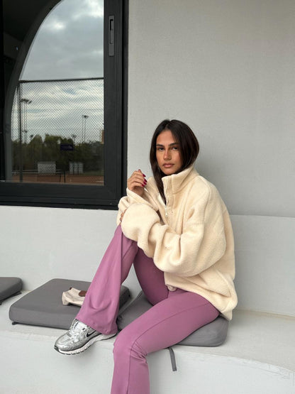 Cloud Zip Up Sweater