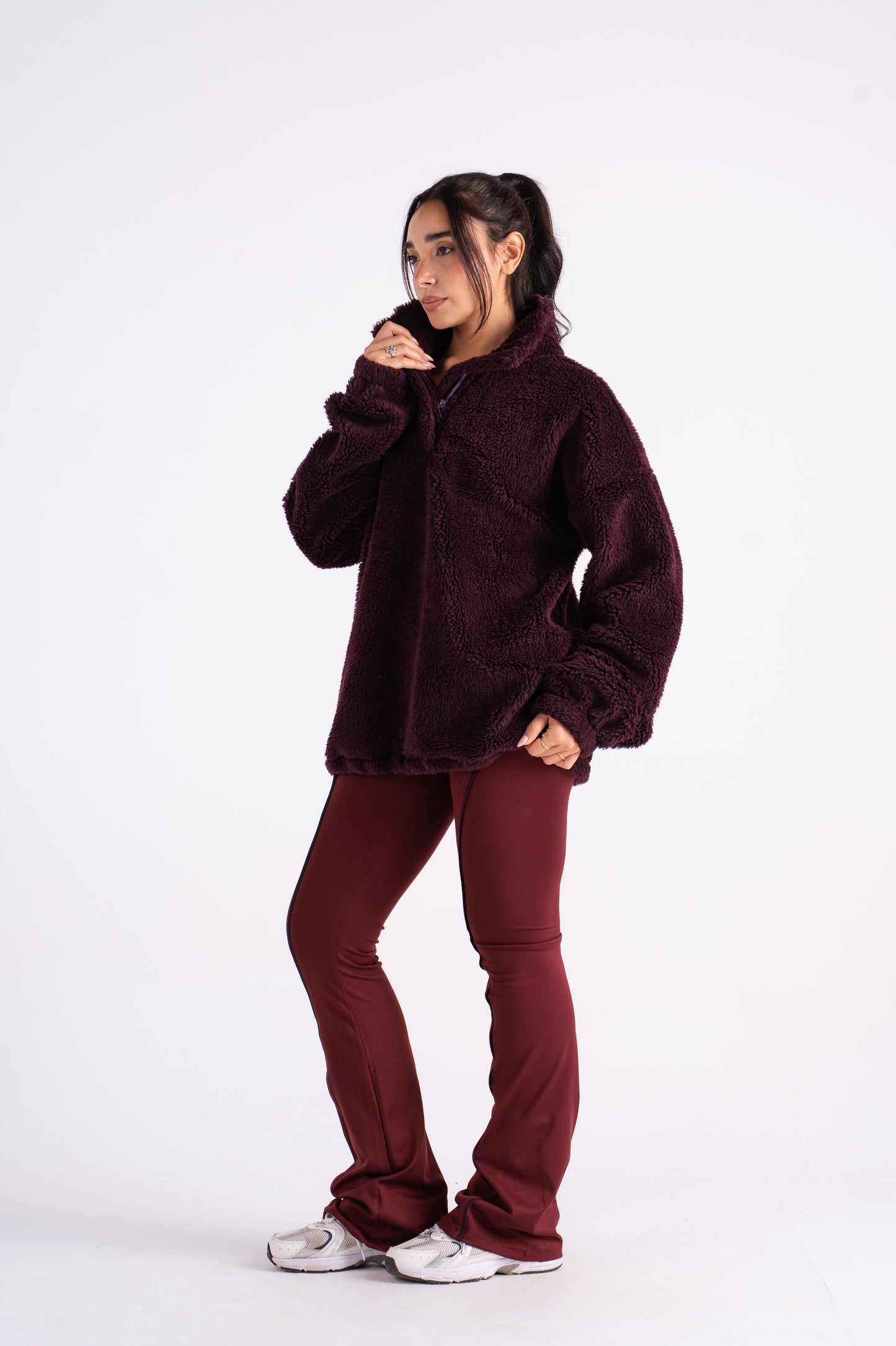 Cloud Zip Up Sweater