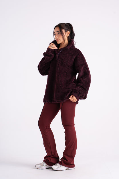 Cloud Zip Up Sweater