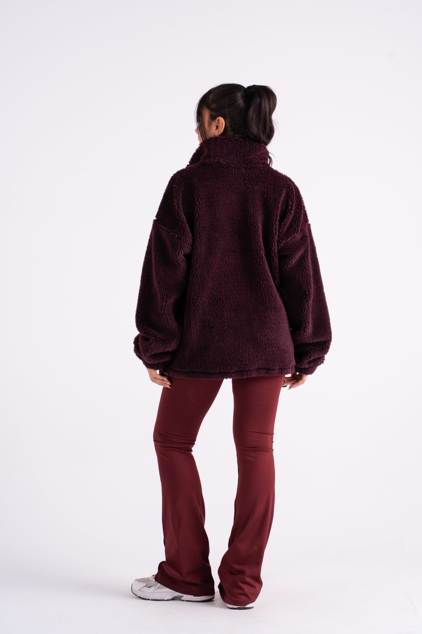 Cloud Zip Up Sweater